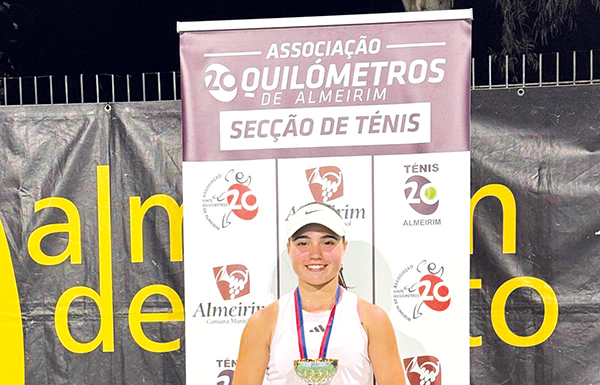 Ténis – Matilde Figueiredo sagra-se campeã em Almeirim