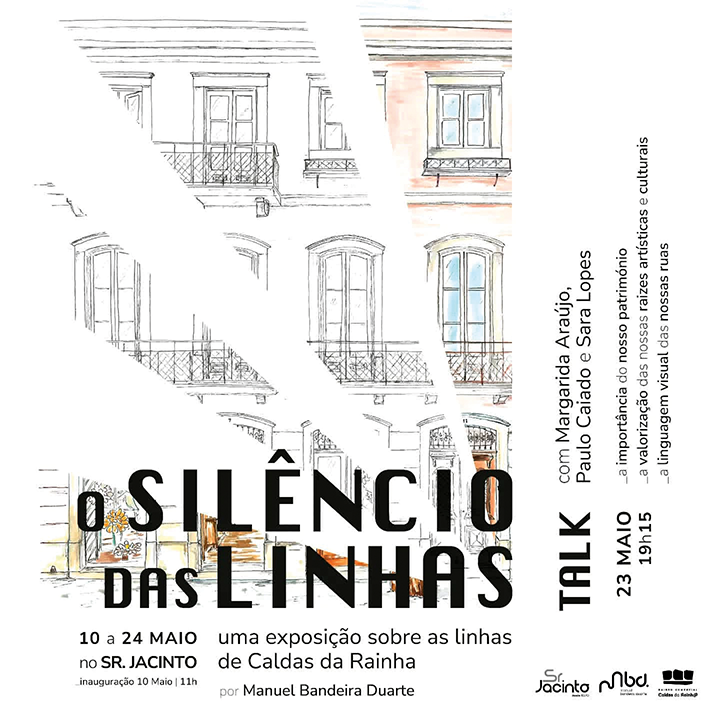 Exposição – As Linhas das Caldas poderão ser vistas no Sr. Jacinto