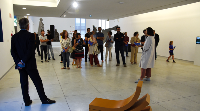 Vídeo e escultura de Serralves nas Caldas