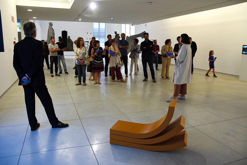 Vídeo e escultura de Serralves nas Caldas