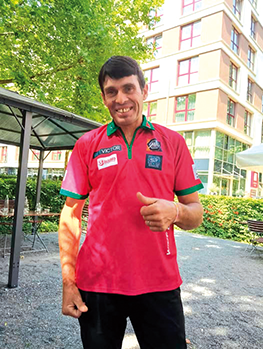 Setas – Bruno Nascimento participou no Campeonato do Mundo