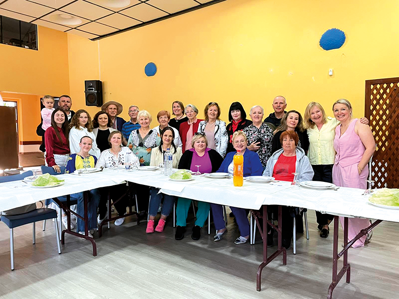 Aulas de português ajudam ucranianos a fixar-se na região