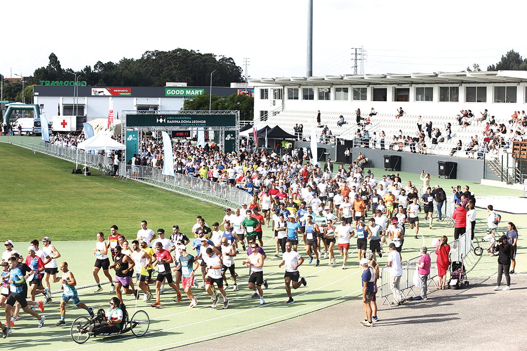 Meia Maratona Rainha D. Leonor atraiu mais de 850 pessoas