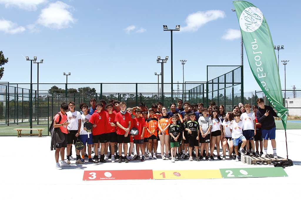 Padel: Prova de desporto escolar estreou novos campos