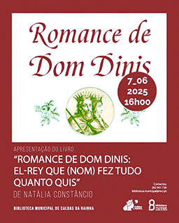 Livro – Romance histórico sobre D. Dinis e Dona Isabel na Biblioteca