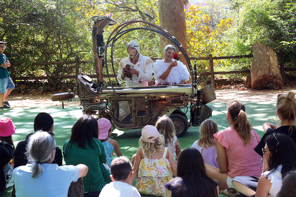 Woow divertiu dezenas de pessoas no Parque