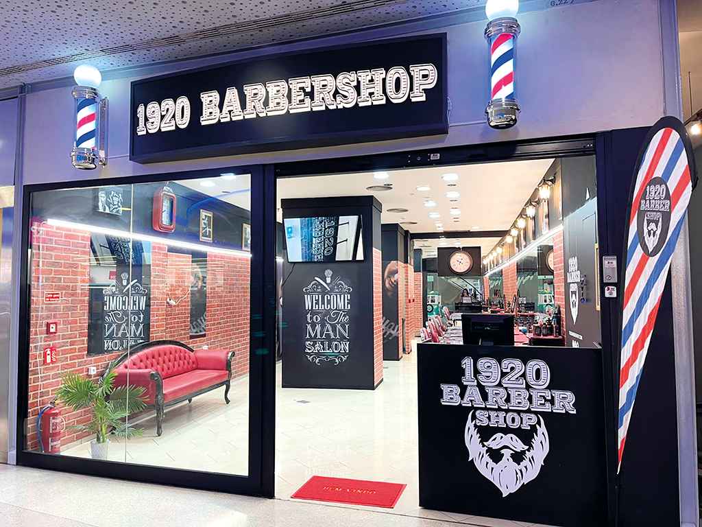 Barbearia com estilo vintage reabre no La Vie Caldas da Rainha
