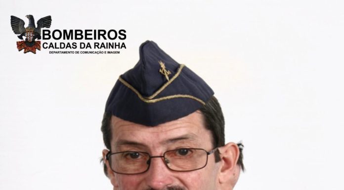Bombeiros das Caldas de luto pelo falecimento de Francisco Domingos