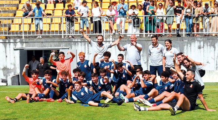 AF Leiria ganha Liga de Ouro com cinco jogadores da região