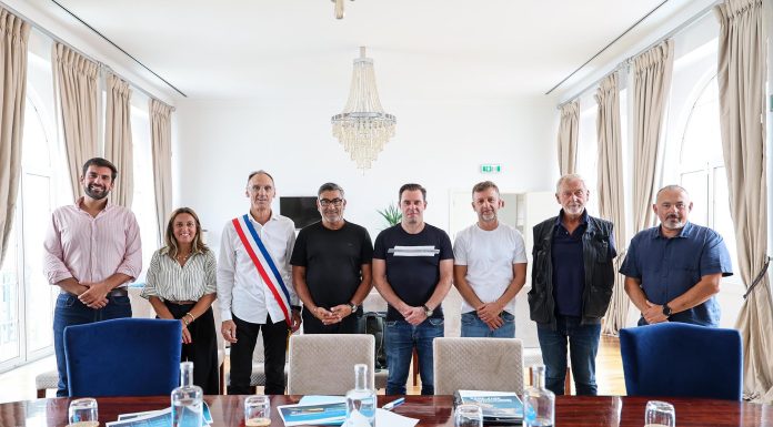 Mergulhadores de Capbreton estudam canhão