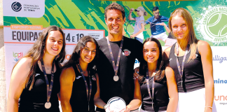 Clube Ténis tem este ano oito equipas nos nacionais