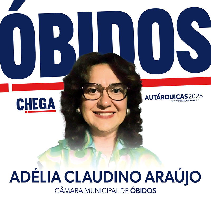 Adélia Araújo é candidata pelo Chega à Câmara de Óbidos