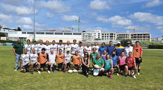 Rugby: Caldas RC recebeu estágio de Seleções Nacionais de Touch Rugby