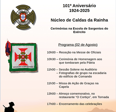 Condecoração do Núcleo da Liga dos Combatentes das Caldas da Rainha