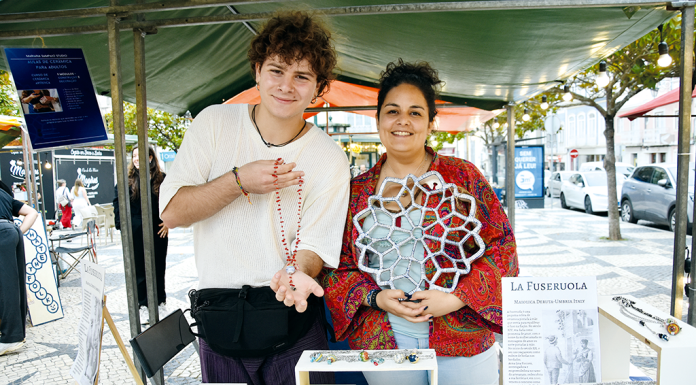 Jovem italiano de Deruta faz workshop nos Silos