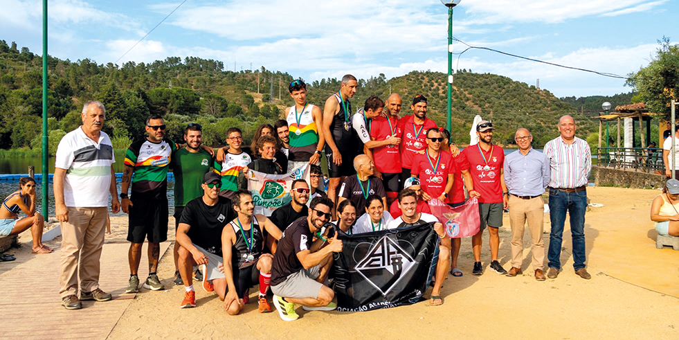 Pimpões sobem ao pódio