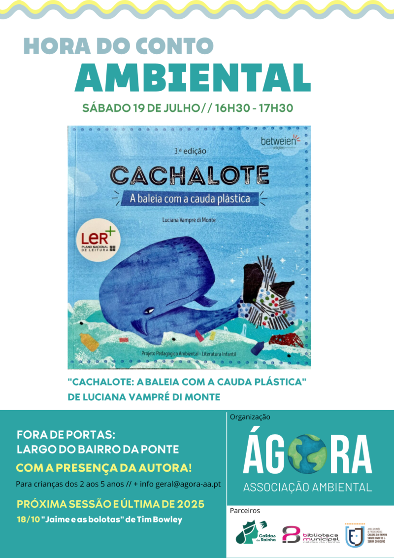 Caldas Ágora dinamiza Hora do Conto Ambiental no Bairro da Ponte