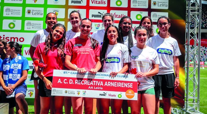 Arneirense fez pódio na 3ª Divisão Nacional