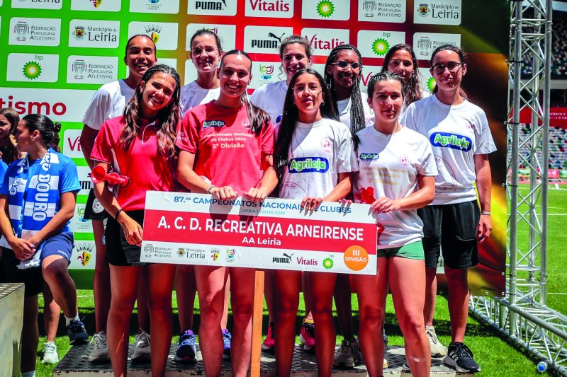 Arneirense fez pódio na 3ª Divisão Nacional