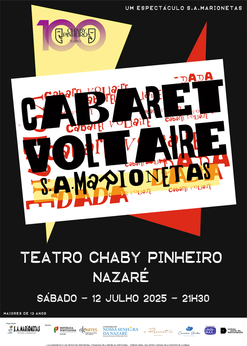 Evento – SA Marionetas no palco do Chaby Pinheiro na Nazaré