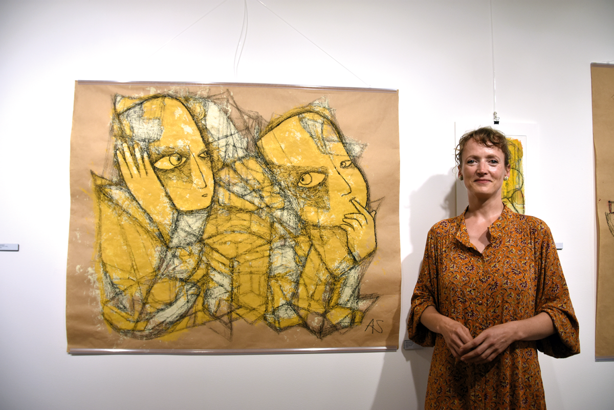 Anne Luisenbach apresentou “Being”  na Galeria Bohio Creative