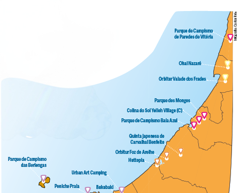 Roteiro pelos parques de campismo (e não só!) da região
