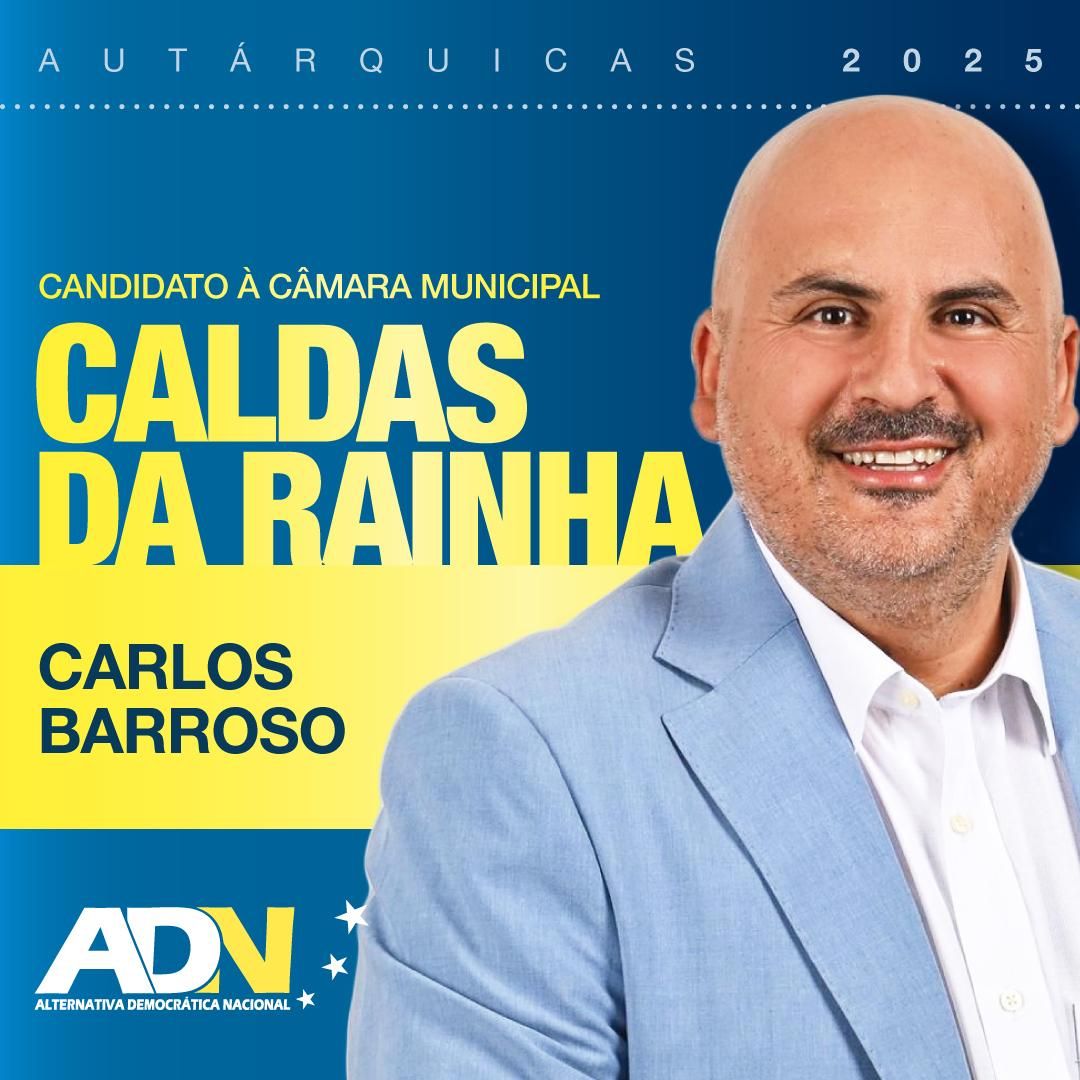 Carlos Barroso avança à Câmara das Caldas, como independente com o apoio do ADN