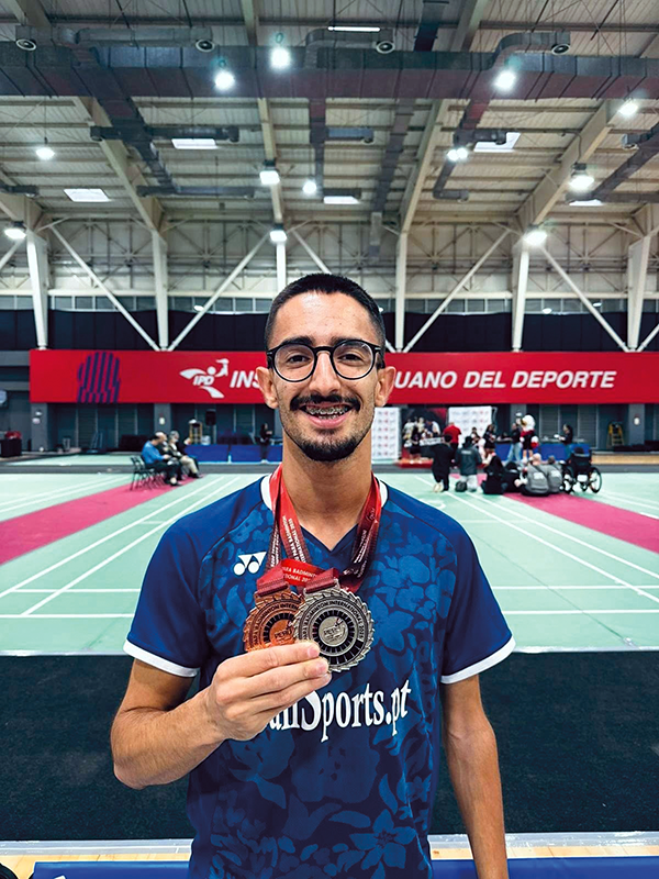 Diogo Daniel conquista prata e bronze