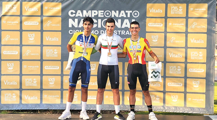 Bancaleiro de prata nos nacionais de contrarrelógio