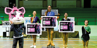Patinadores dos Pimpões conquistam dois terceiros lugares