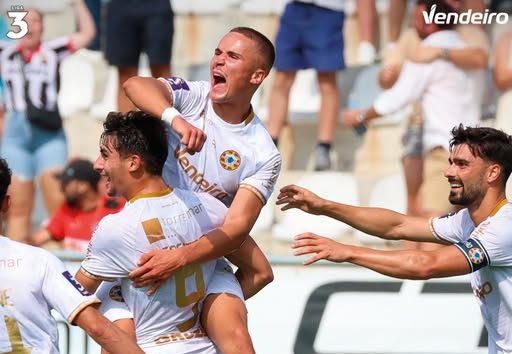 Liga 3: Miguel Rebelo marcou na goleada do Varzim