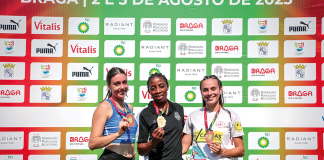 Beatriz Castelhano sobe ao pódio nos 200 metros