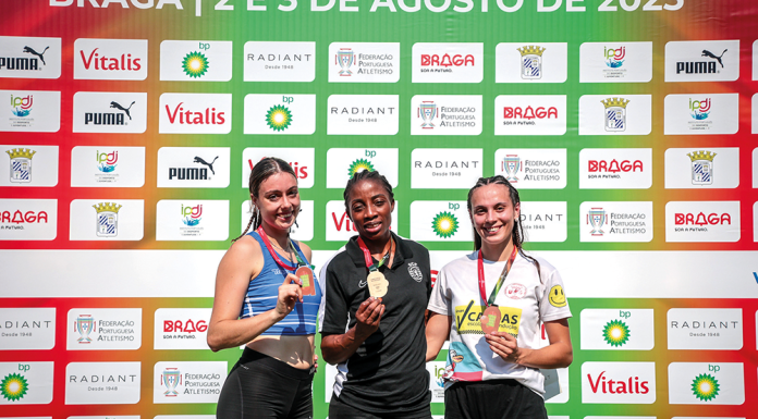 Beatriz Castelhano sobe ao pódio nos 200 metros