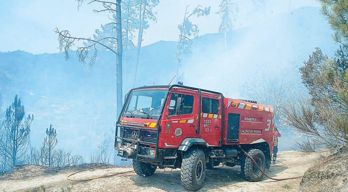 Bombeiros das Caldas e de Óbidos participaram no combate aos grandes incêndios que assolaram o país