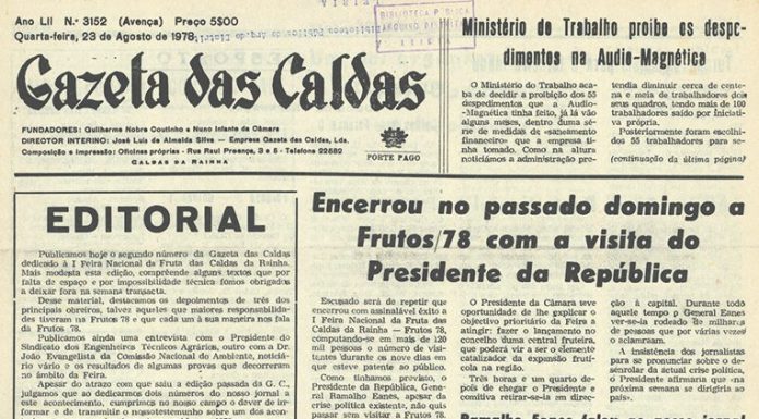 FRUTOS 78 – FRUTOS 25 – Meio século passado