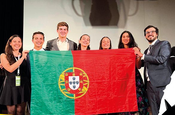 A experiência “incrível” de debater num campeonato mundial