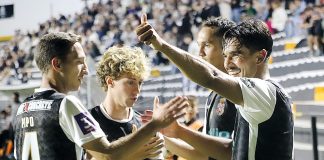 Caldas cumpre em rotatividade