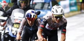 João Almeida mantém-se firme na luta pela camisola vermelha