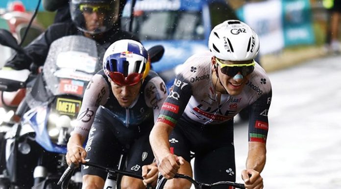 João Almeida mantém-se firme na luta pela camisola vermelha