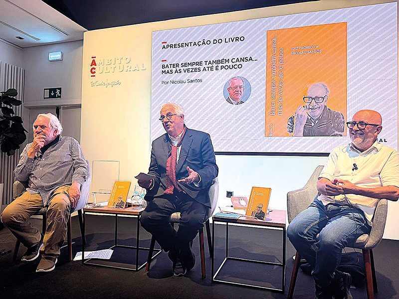 Luiz Pacheco  e a Gazeta das Caldas no  El Corte Inglés