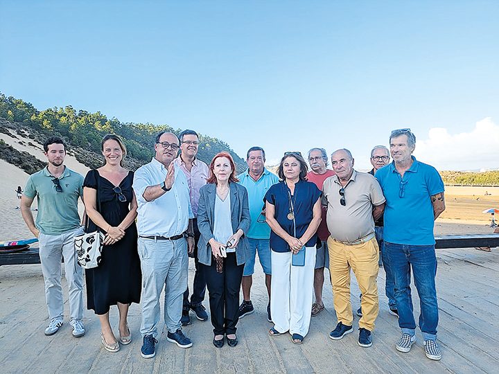 Maria da Graça Carvalho visitou a Lagoa