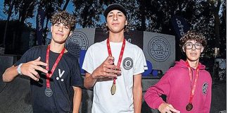 Francisco Tomás no pódio nacional