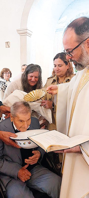 José Francisco  batizou-se aos 100 anos