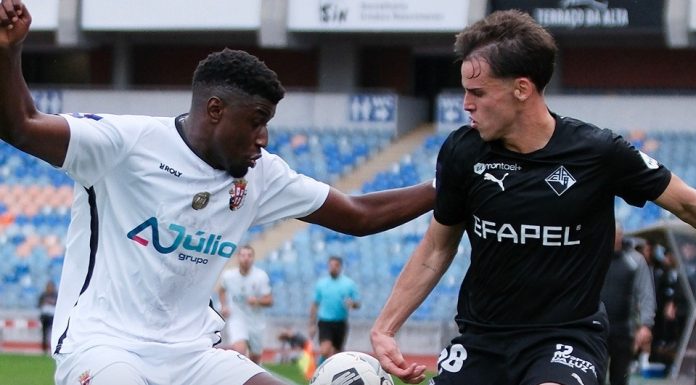 Liga 3: Caldas empata a zero em Coimbra no fecho da primeira volta