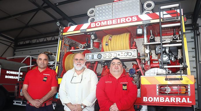 Bombeiros do Bombarral sofreram com acidente na Autoestrada do Oeste