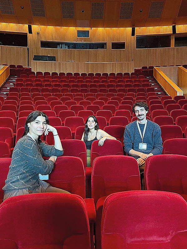 Caldenses participa-ram na peça estreada na Culturgest