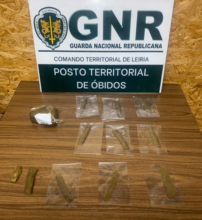 Homem detido nas Gaeiras por tráfico de haxixe