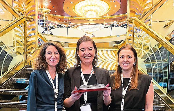 Oestetur distinguida no ramo dos cruzeiros