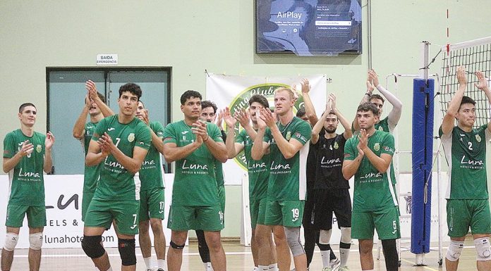 Sporting das Caldas somou vitória por 3-0