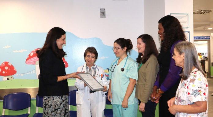 Serviço de Pediatria do Hospital das Caldas recebeu Certificação da Qualidade de nível Bom da DGS